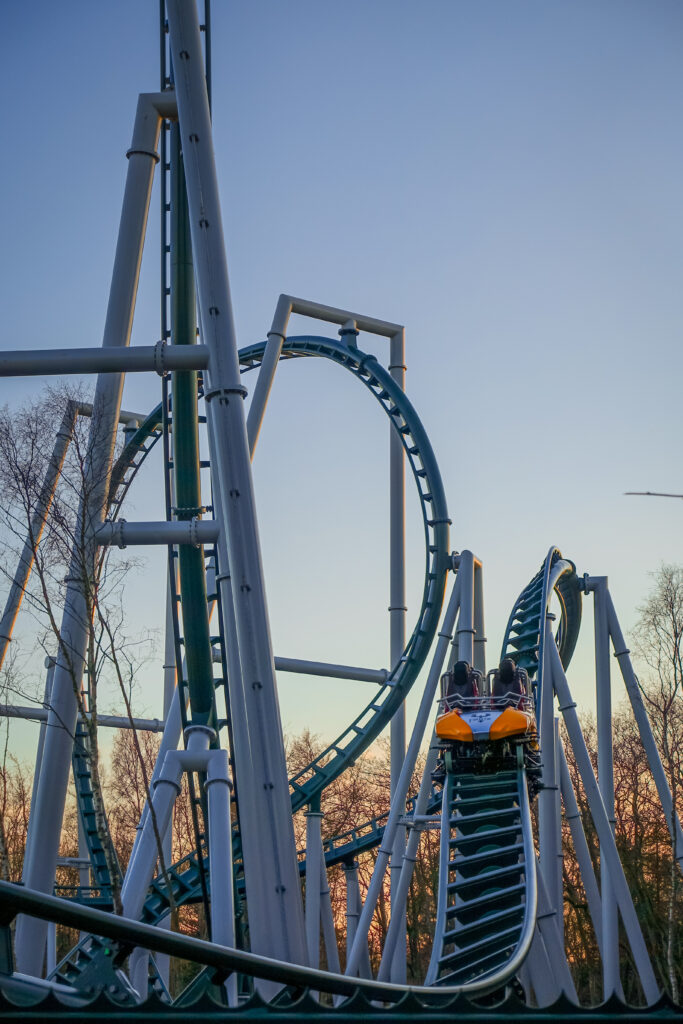 The rollercoaster fønix is the tallest in Denmark and the theme park fårup sommerland is the perfect day trip from the city of Aalborg - with direct busses running in the summer months between the theme park and the city itself.
