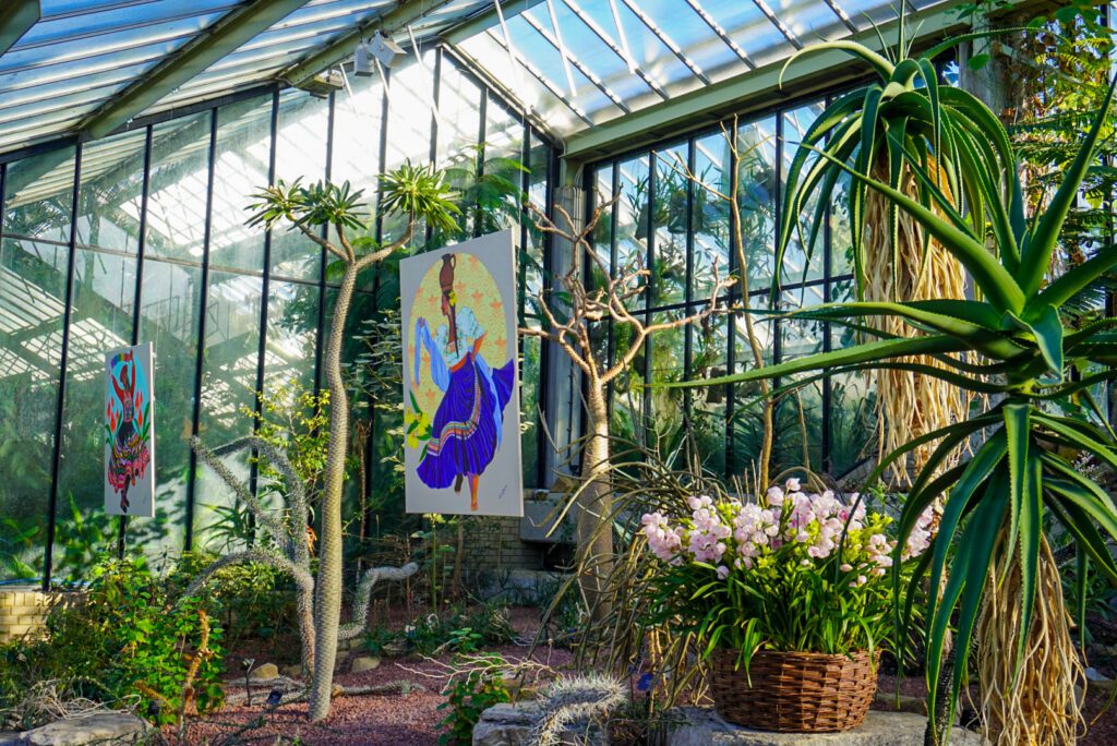 Kew Gardens Orchid Festival isn't just about the orchids, it's also about art and science. Learn about the scientific research, undertaken by research teams in south South and Peru, and discover beautiful paintings by artists, setting the scene in the glasshouses.